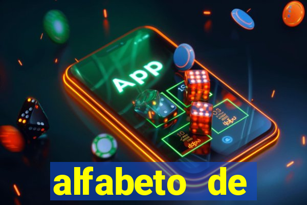 alfabeto de caligrafia bonita