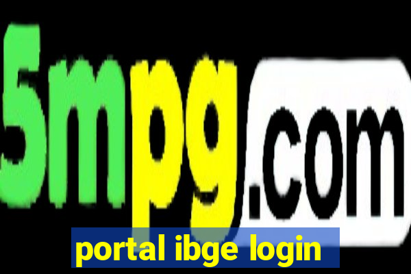 portal ibge login