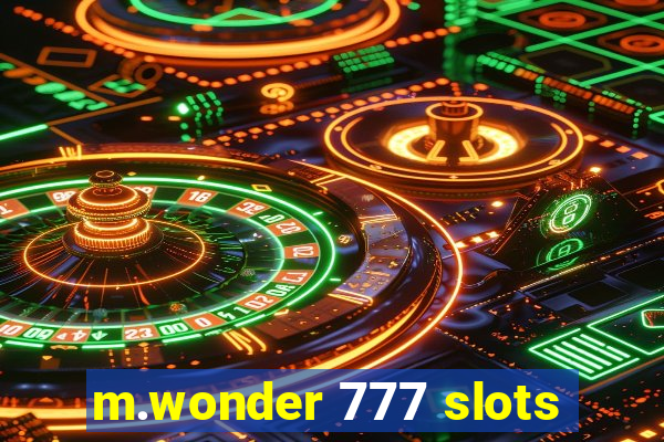 m.wonder 777 slots