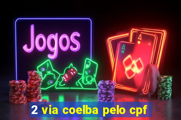 2 via coelba pelo cpf