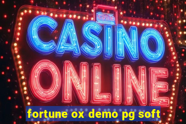 fortune ox demo pg soft