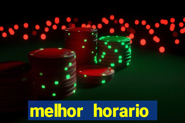 melhor horario fortune rabbit