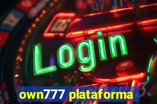 own777 plataforma