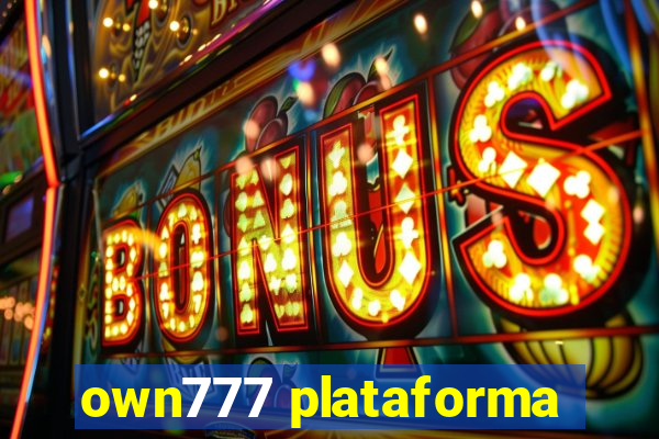 own777 plataforma