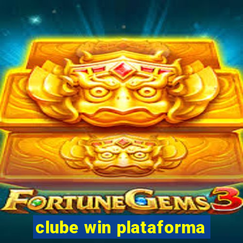 clube win plataforma