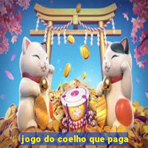 jogo do coelho que paga