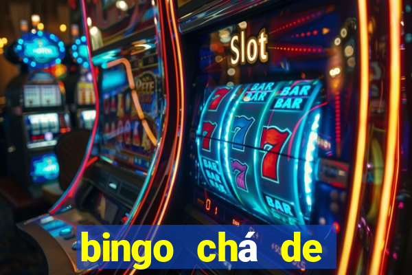 bingo chá de bebê excel