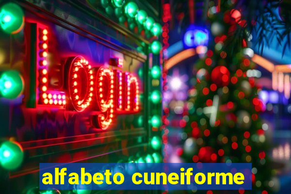 alfabeto cuneiforme