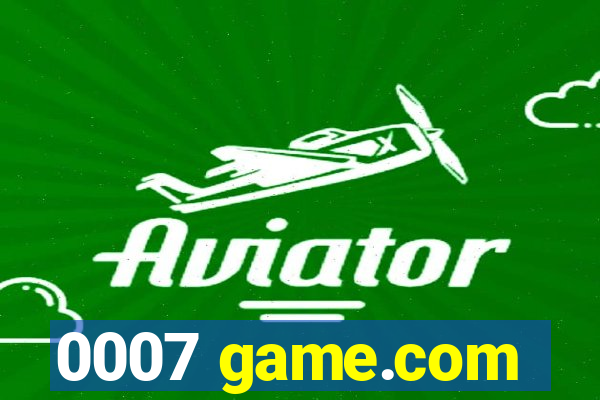 0007 game.com