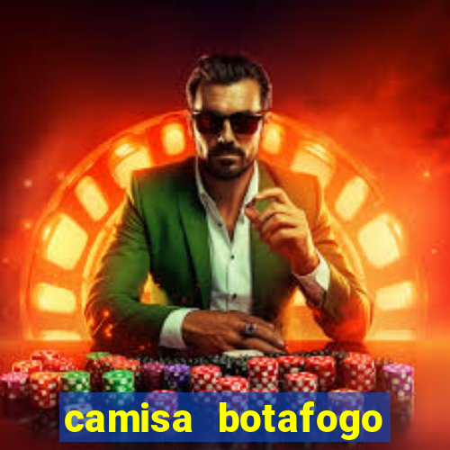 camisa botafogo plus size