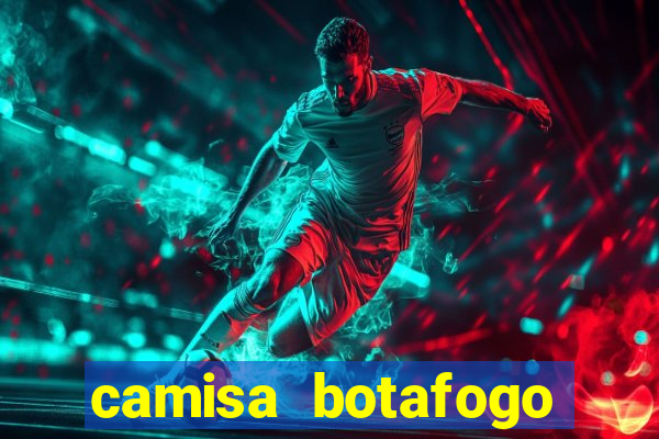 camisa botafogo plus size