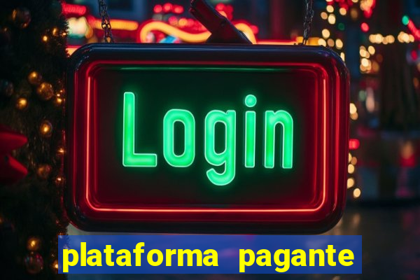 plataforma pagante fortune tiger