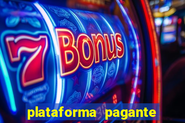 plataforma pagante fortune tiger