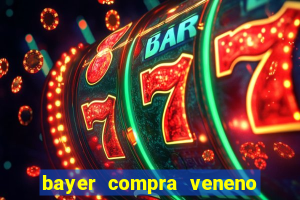 bayer compra veneno de cobra