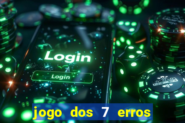 jogo dos 7 erros para manipuladores de alimentos