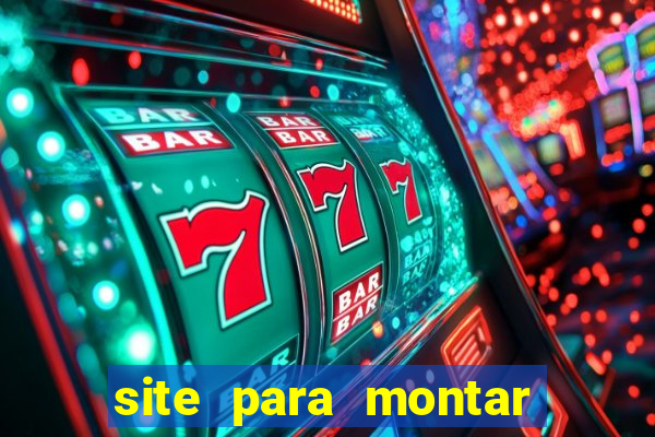 site para montar time de futebol