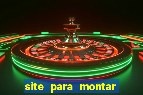 site para montar time de futebol