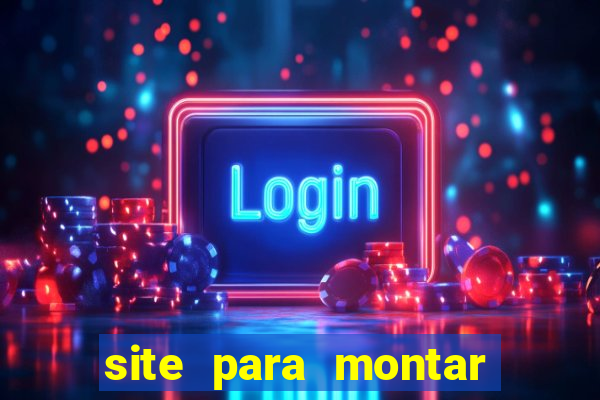site para montar time de futebol
