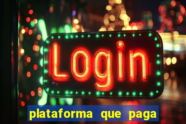 plataforma que paga no cadastro fortune tiger