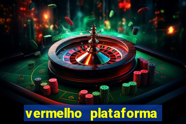 vermelho plataforma de jogos