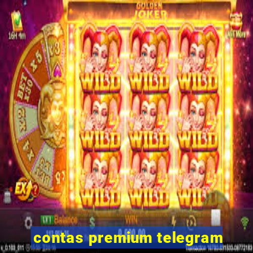 contas premium telegram