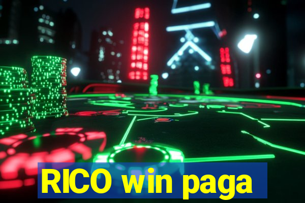 RICO win paga