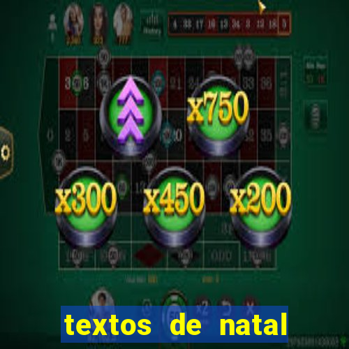 textos de natal para leitura
