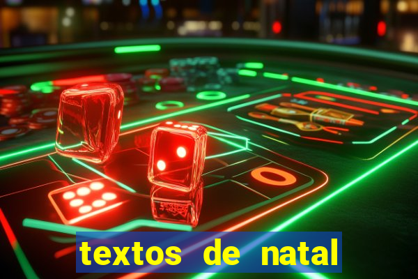 textos de natal para leitura
