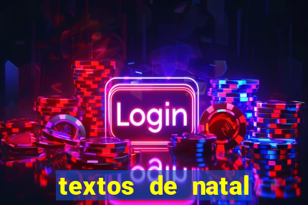 textos de natal para leitura