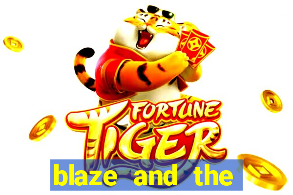 blaze and the monster machines logo font
