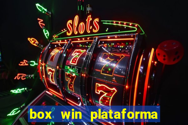 box win plataforma de jogos