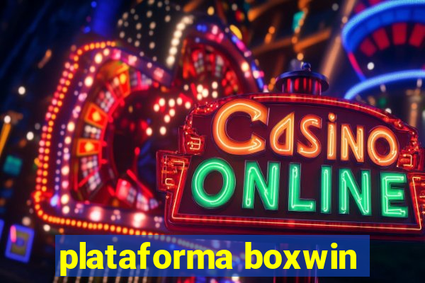 plataforma boxwin