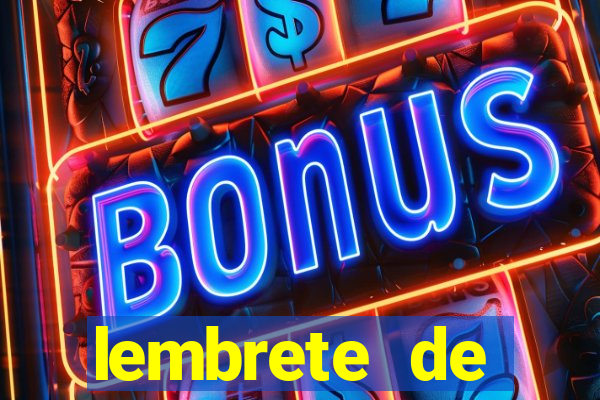 lembrete de vencimento para cliente