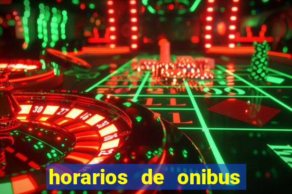 horarios de onibus cassino cidade nova