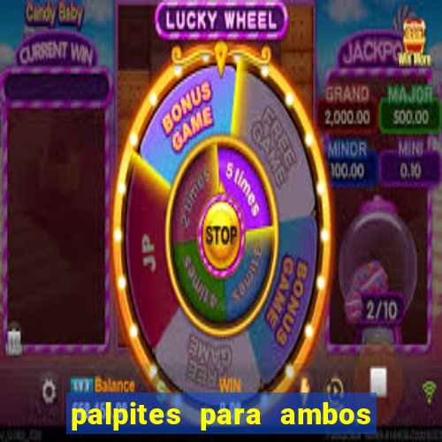 palpites para ambos marcam hoje