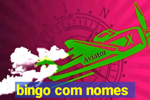 bingo com nomes