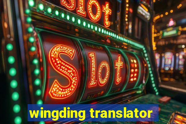 wingding translator