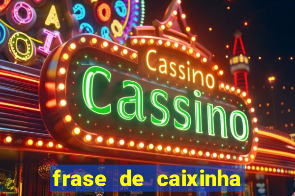 frase de caixinha de natal