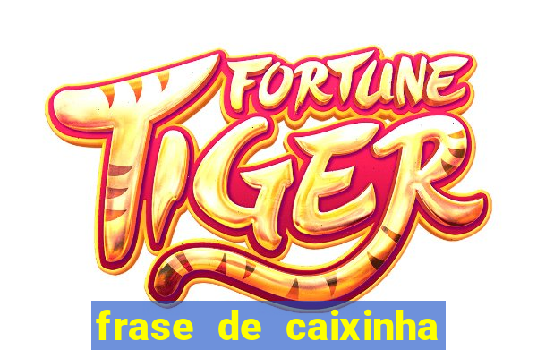 frase de caixinha de natal