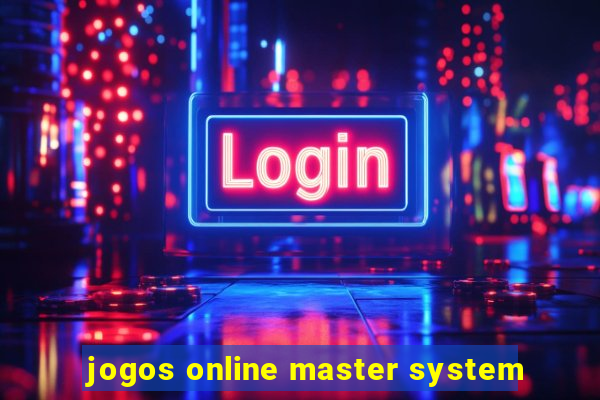 jogos online master system