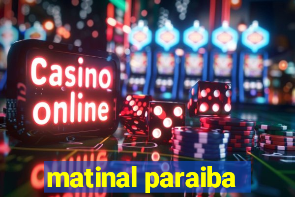 matinal paraiba