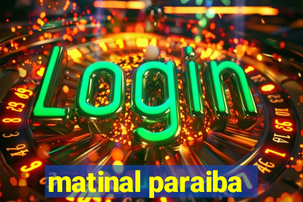 matinal paraiba