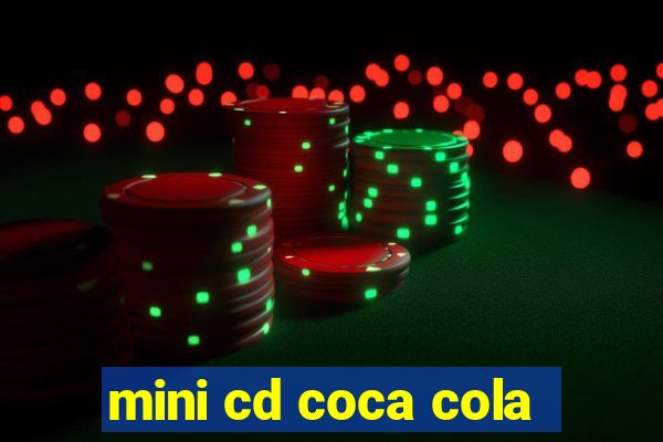mini cd coca cola