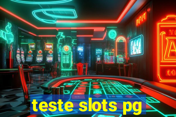 teste slots pg
