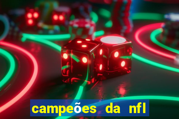 campeões da nfl desde 1920