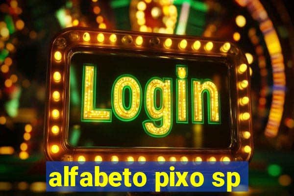 alfabeto pixo sp