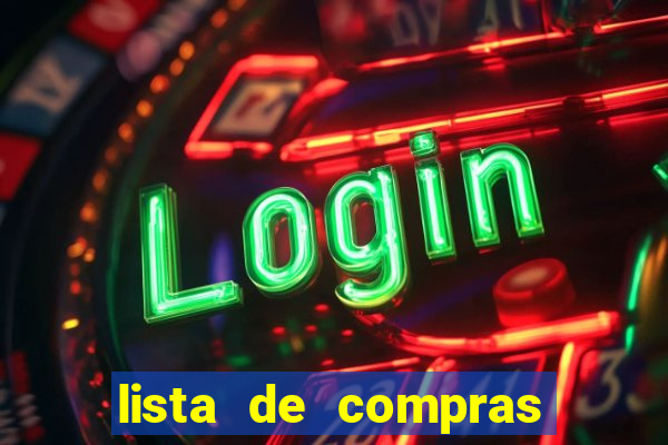 lista de compras supermercado completa pdf