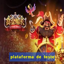 plataforma de teste pg demo