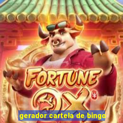 gerador cartela de bingo