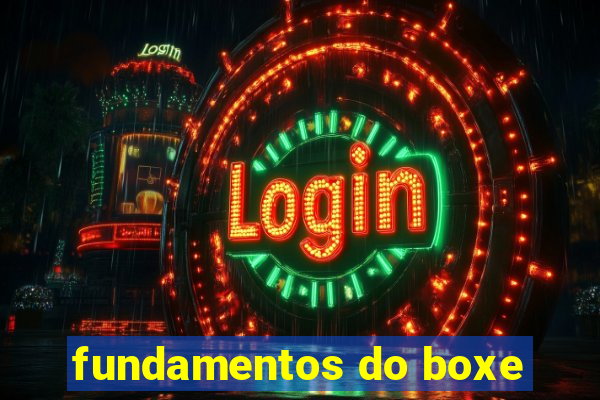 fundamentos do boxe